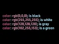 Coding for Beginners The RGB Color System