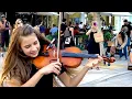 Download Lagu Fairytale - Romantic Street Performance - Karolina Protsenko - Alexander Rybak - Violin Cover