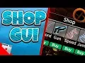 READ DESCRIPTION How To Make A Shop Gui HowToRoblox