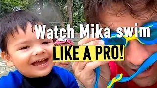 Download 🐟 Mika learn to Swim! Episode 6 😊Teach swimming to your children with SwimtoFly ☀️ MP3