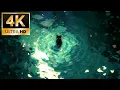 Cat In The Swamp Live Wallpaper 4K Dark Animated Background