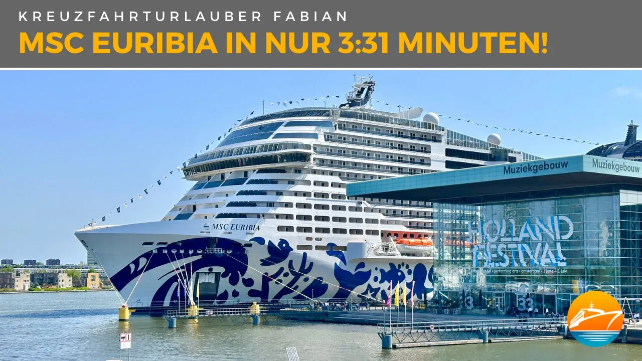 331 Meter MSC Euribia in nur 3:31 Minuten! Ich zeige euch die Highlights der neuen MSC!