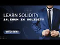 Solidity Tutorial 14 Enum in Solidity Code With Sahil