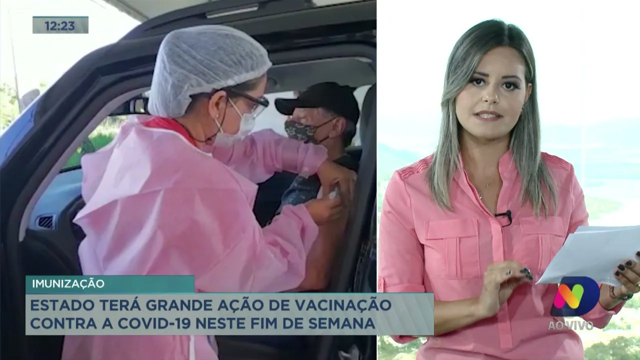 Estado terá grande ação de vacinação contra a Covid-19 neste fim de semana