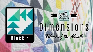 Dimensions Block of the Month - Block 5 video tutorial