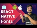 React Native Fonts for Android Ios Quick Engineer Codewala