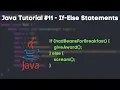 Java Tutorial - If-Else Statements