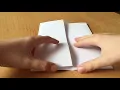 How to make an easy paper name tent