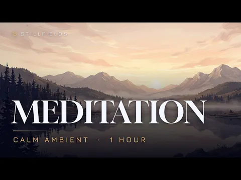 Meditation Music, 1 Hour — Calm Ambient Drone for Deep Relaxation, Slow Breathing Pace