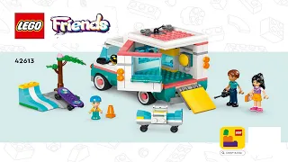 LEGO instructions - LEGO Friends - 42613 - Heartlake City Hospital Ambulance