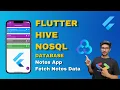 Flutter Hive Database CRUD Operation Notes App Fetch Data