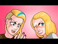 Beth and Beth in white paint Rick and Morty Comic dub