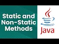 Static Methods and Non Static Methods Java Tutorial