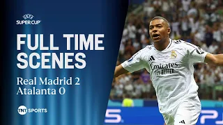 kylian mbappe scores on debut as real madrid win record sixth uefa super cup 