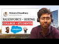 Salesforce Hiring College Students Multiple Internship Opportunities Complete Guide Engineer