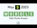 Wordle May 9 2023 Today Answer
