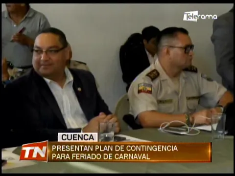 Presentan plan de contingencia para feriado de carnaval
