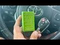 How to program Toyota Key fob remote with programmer