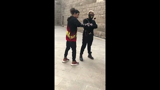 كواليس كليب مهرجان مسلم في عين شمس  مرحب صحبة الهلاك  دندنها