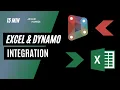 Dynamo to Excel-Excel to Dynamo