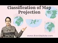 Classification of Map Projection Area Shape Distance Light - Stereographic Orthographic Gnomonic
