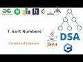 C Sort Three Numbers Codeforces Problem T Solution DSA Practice