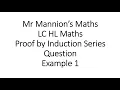 Proof by Induction Series Example 1
