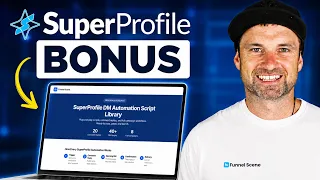 SuperProfile Bonus Get the DM Automation Script Library for FREE