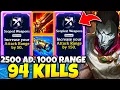 Jhin but I ONE-SHOT You From 1 000 Range 94 KILLS ARAM Mayhem