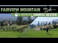 Fairview Mountain Course Review In 5 Minutes ish