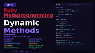 Ruby Metaprogramming define - method send respond