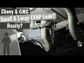 Truck P0442 P0455 Small Large EVAP Leak