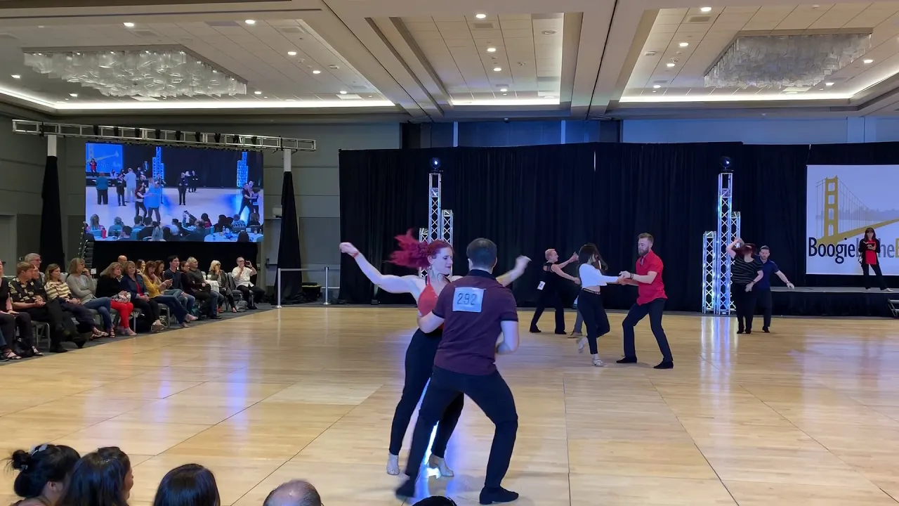 West Coast Swing - Ben Morris & Flore Berne - Boogie by the Bay 2019 Champions Jack & Jill Prelims