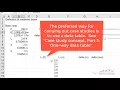 Excel Case Study Cantilever Beam Part 2 - Formula Approach