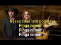 KARAOKÊ   Edson & Hudson   Pinga Ni Mim