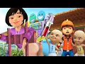 Download Lagu CIKGU MELATI TERJEPIT DI PAGAR DAN DI SUNTIK UPIN IPIN?! BOBOIBOY KAGET