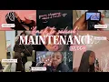 Back to school maintenance vlog Shopping Hair appointment toes eye brows nails more