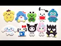 10 Easy Sanrio Perler Bead Hello Kitty Friends Keychain Crafts