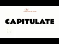 CAPITUALTE verb Meaning Pronunciation and Examples in Sentences GRE GMAT LSAT SAT ESL