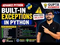 built in exception in Python II GTU II SEM 2 II UNIT 3 - Part-2