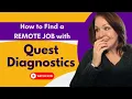 Remote Jobs With QUEST DIAGNOSTICS