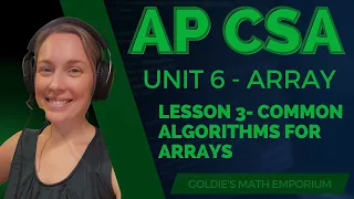 AP CSA - Unit 6 Array