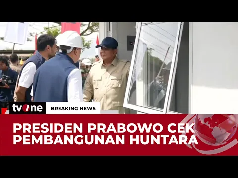 Presiden Tinjau Hunian Sementara di Aceh Tamiang