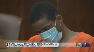 Man who struck crying infant and dropped him on concrete inflicting skull fractures sentenced to p