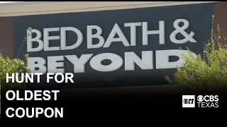 Bed Bath Beyond launches Legendary Coupon Hunt contest for oldest coupon