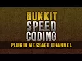 Bukkit Speed Coding - BungeeCord Plugin Message Channel