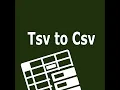 Tsv To Csv