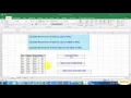 Excel Sumif Sumproduct and array formula