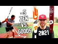 2021 THE GOODS vs CF ZEN USSSA - 5 Showdown Alloy vs Composite USSSA Baseball Bat Reviews