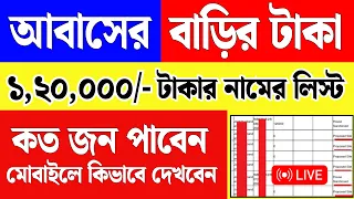 আগের সরকারের লিস্ট বাদ। কারা পাবেন ১ লক্ষ ২০ হাজার টাকা? আবাস যোজনার নতুন লিস্ট ও নিয়ম দেখে নিন